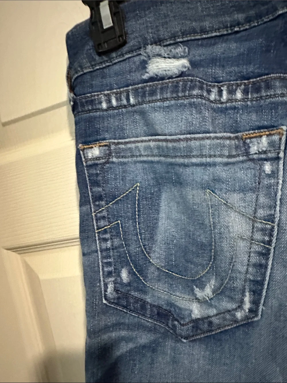 True Religion relaxed Slim Blue Washed Jeans 30 x 32 Geno relaxed slim